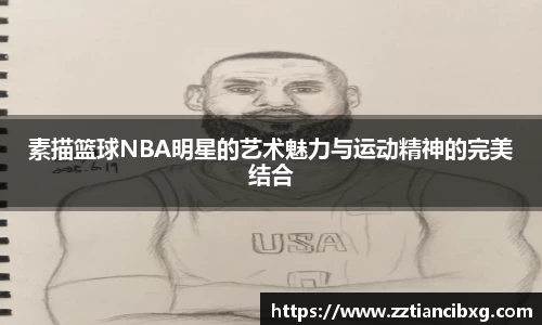 素描篮球NBA明星的艺术魅力与运动精神的完美结合
